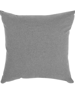 Set di 2 sedie da giardino con cuscini LIPARI Metallo Grigio