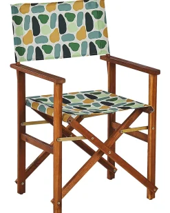 Set di 2 sedie da giardino CINE Legno d'acacia Multicolore