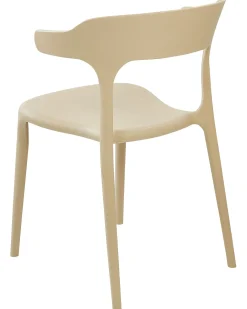 Set di 4 sedie da giardino GUBBIO Beige sabbia