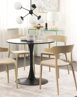 Set di 4 sedie da giardino GUBBIO Beige sabbia