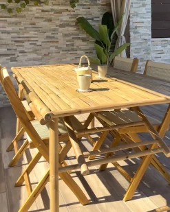 Set di 2 sedie da giardino PROSSEDI Pieghevole Legno d'acacia Beige