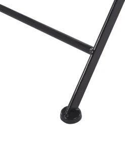 Set di 2 sedie da giardino CARIATI Metallo Nero