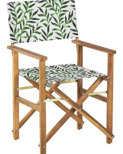 Set di 2 sedie da giardino CINE Legno d'acacia Grigio
