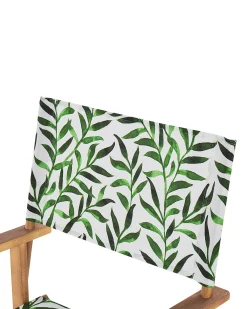 Set di 2 sedie da giardino CINE Legno d'acacia Grigio