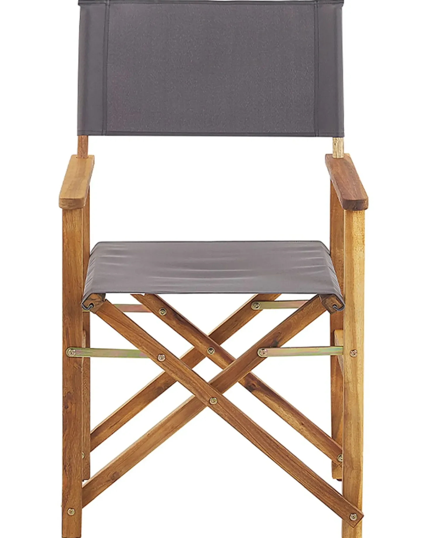 Set di 2 sedie da giardino CINE Legno d'acacia Grigio