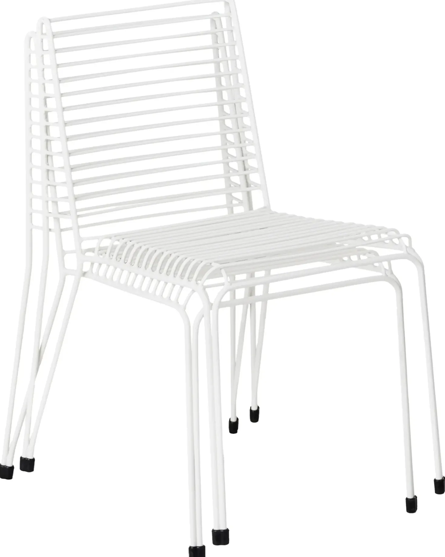 Set di 2 sedie da giardino CHIEVE Metallo Bianco
