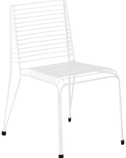 Set di 2 sedie da giardino CHIEVE Metallo Bianco