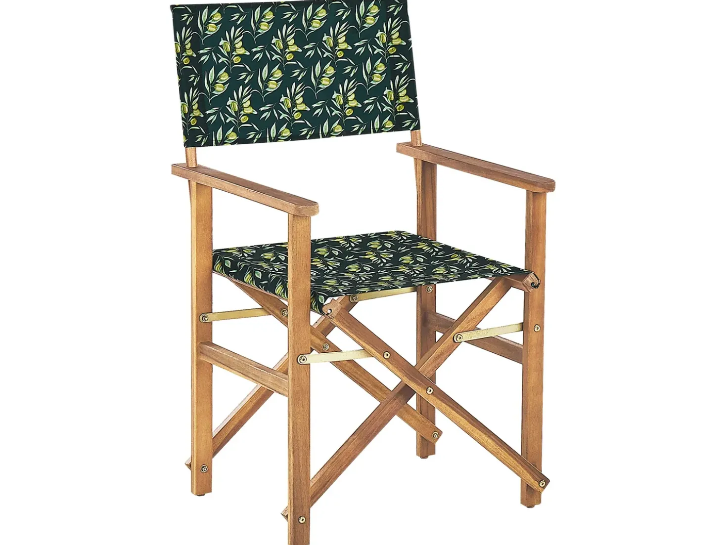 Set di 2 sedie da giardino CINE Legno d'acacia Verde scuro