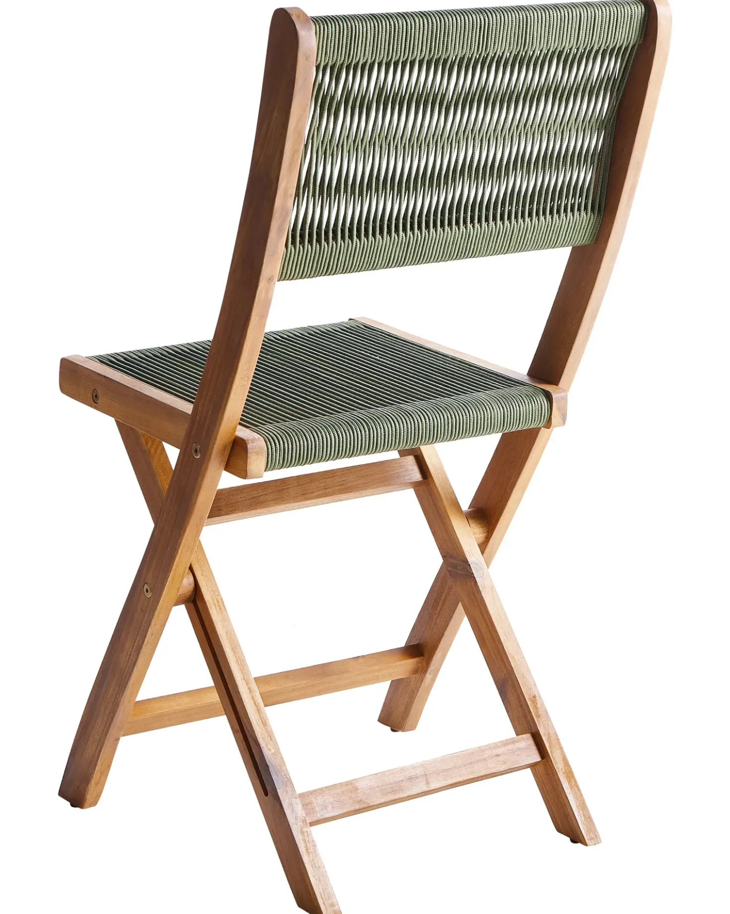 Set di 2 sedie da giardino PROSSEDI Pieghevole Legno d'acacia Verde