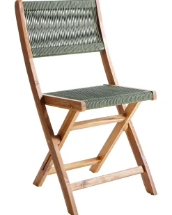 Set di 2 sedie da giardino PROSSEDI Pieghevole Legno d'acacia Verde