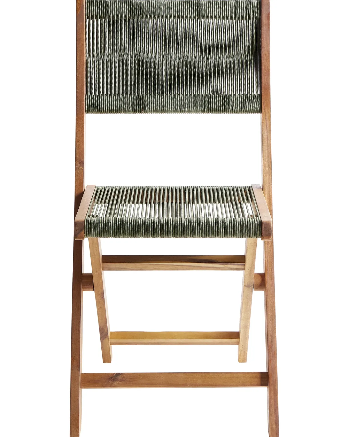 Set di 2 sedie da giardino PROSSEDI Pieghevole Legno d'acacia Verde