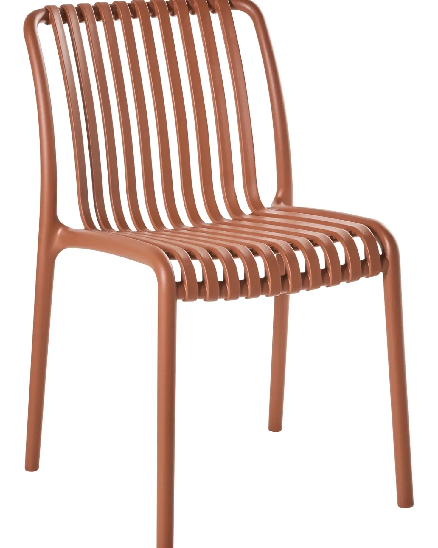 Set di 4 sedie da giardino ARICCIA Rosso chiaro