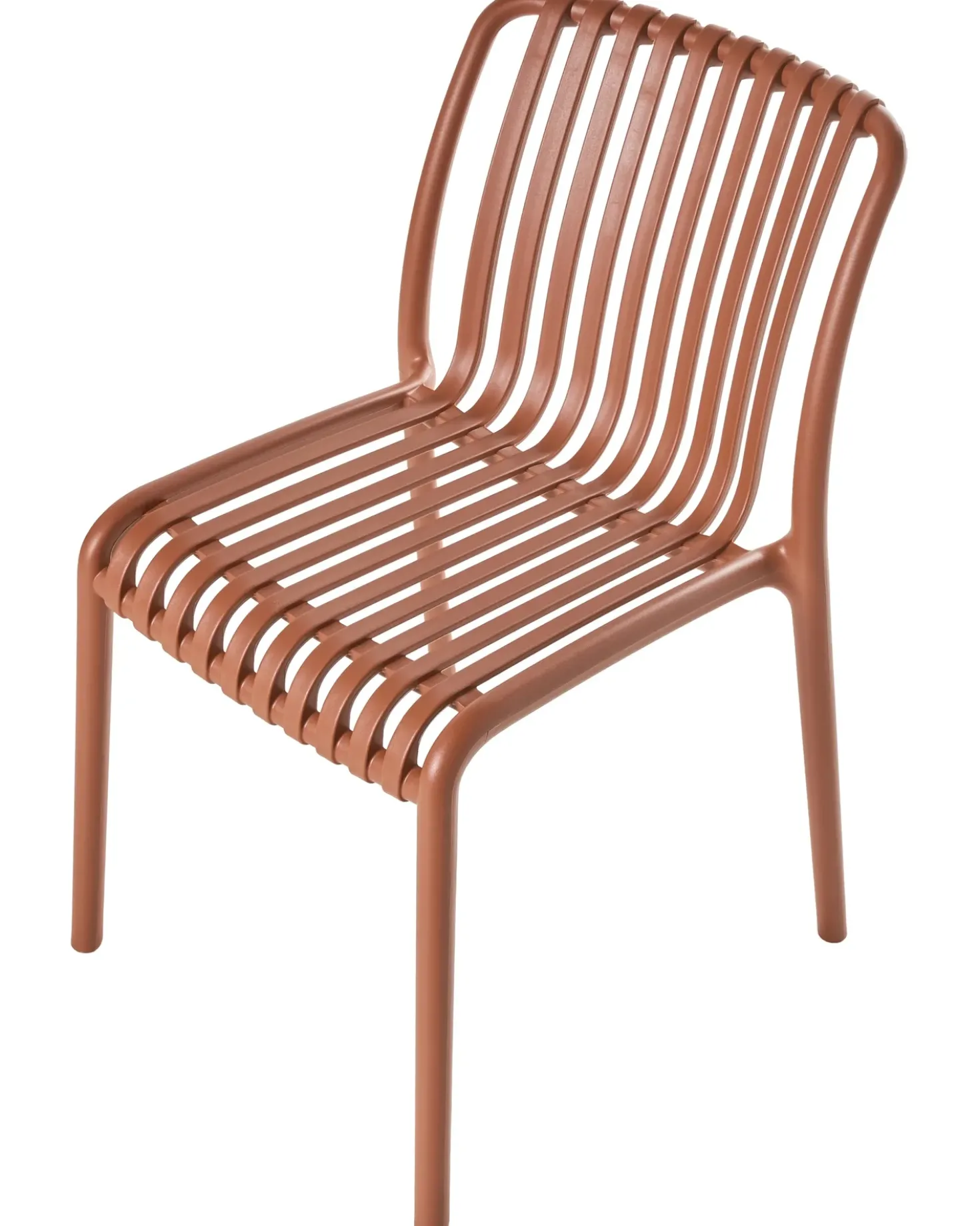 Set di 4 sedie da giardino ARICCIA Rosso chiaro