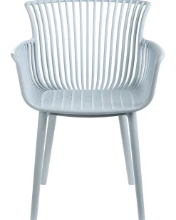 Set di 4 sedie da giardino PESARO Azzurro