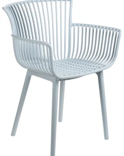 Set di 4 sedie da giardino PESARO Azzurro