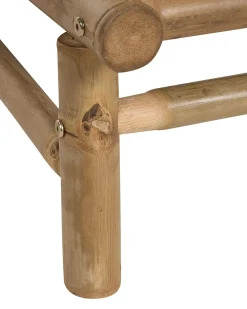 Set di 2 sedie da giardino con cuscini TODI Bambù Bianco sporco