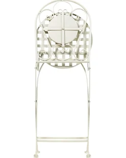 Set di 2 sedie da giardino SPELLO Metallo Bianco