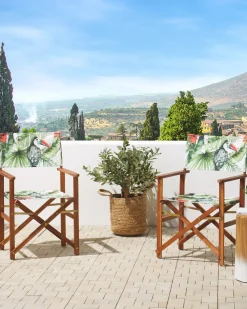 Set di 2 sedie da giardino CINE Legno d'acacia Verde