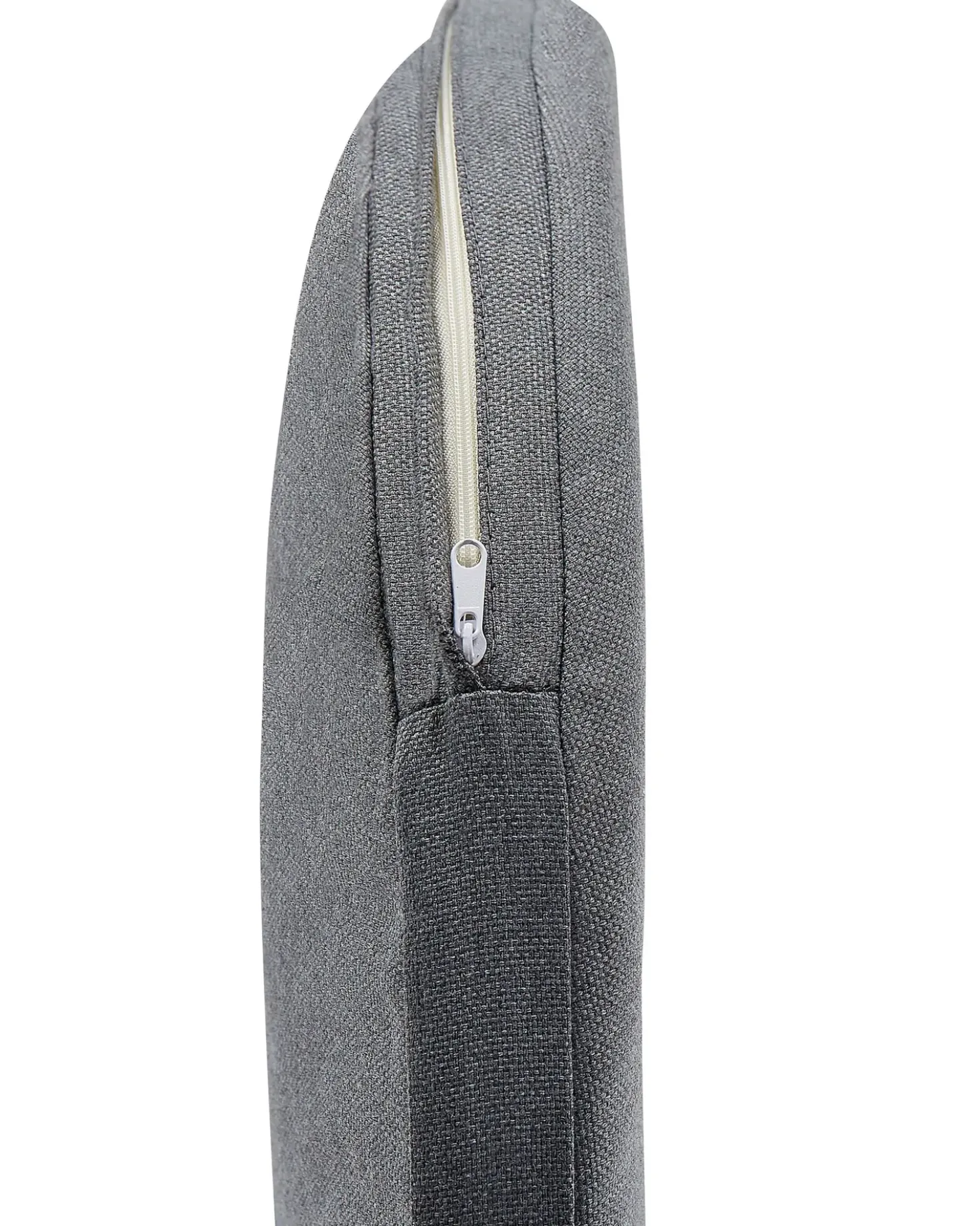 Set di 2 sedie da giardino con cuscini MILETO Metallo Grigio