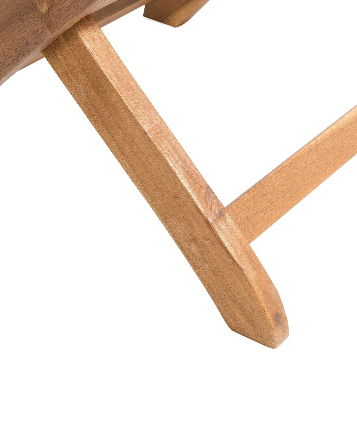 Set di 2 sedie da giardino con cuscini MAUI Legno d'acacia Bianco sporco