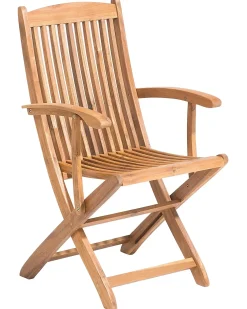 Set di 2 sedie da giardino con cuscini MAUI Legno d'acacia Bianco sporco