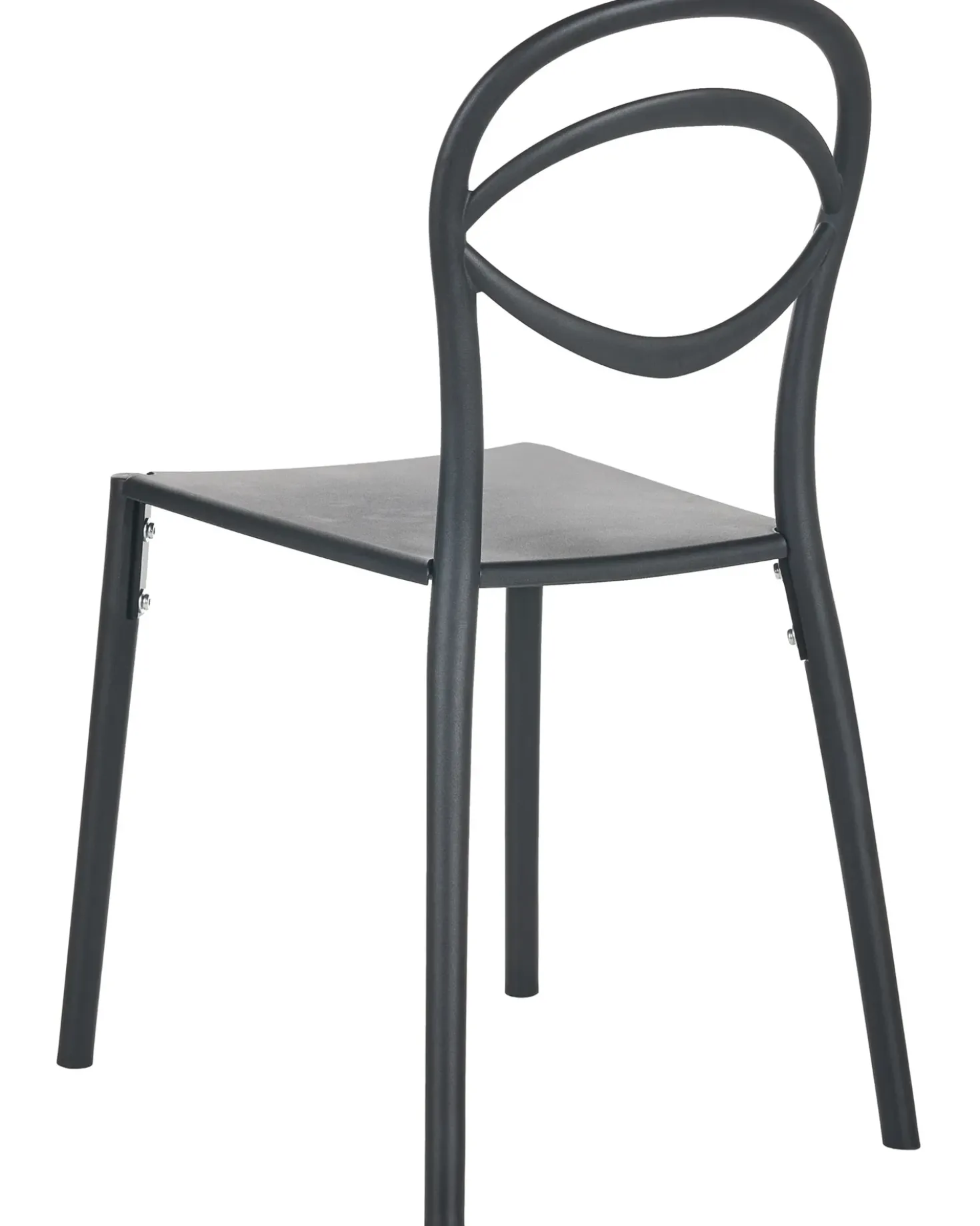 Set di 4 sedie da giardino COVOLO Nero