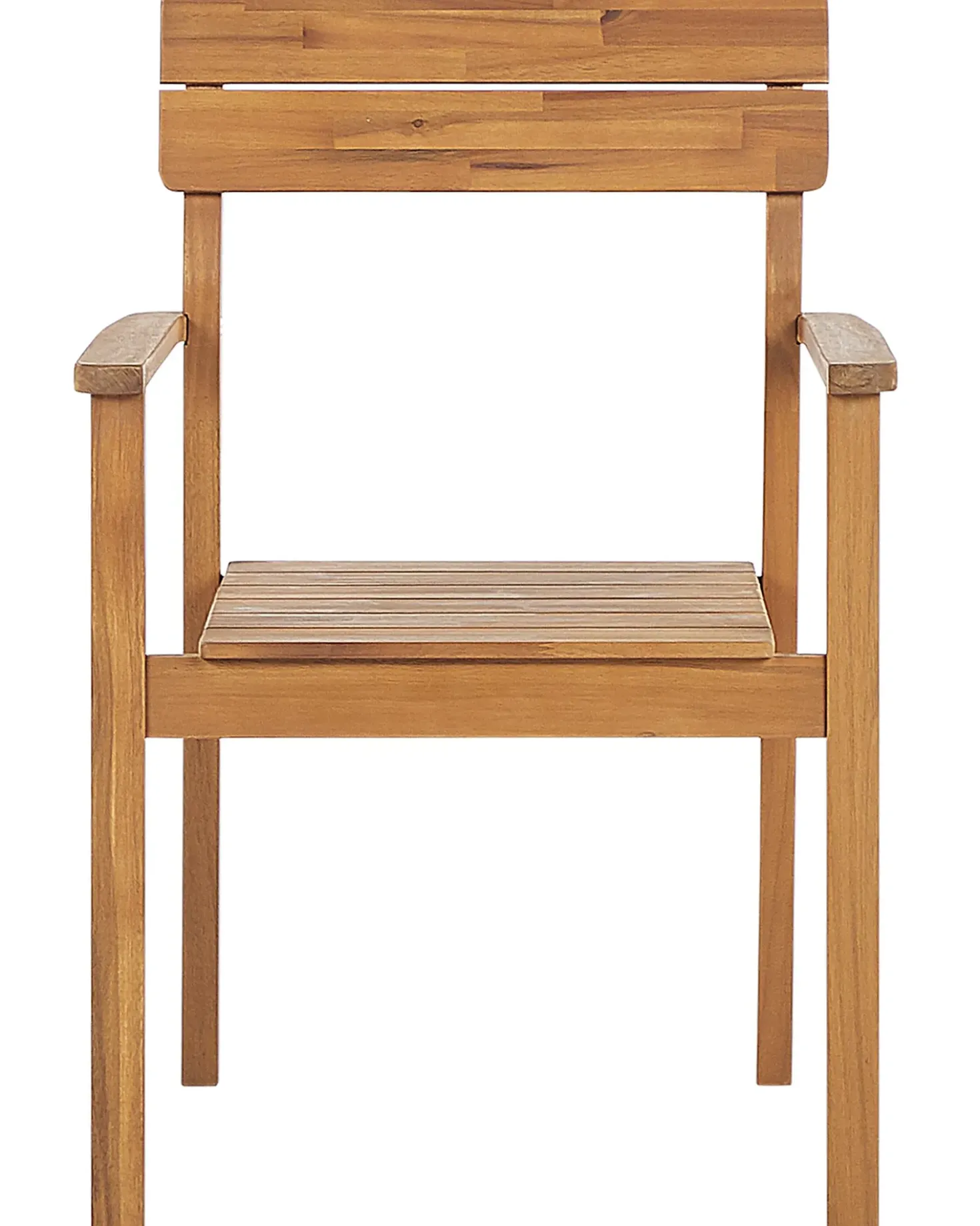 Set di 2 sedie da giardino FORNELLI Legno d'acacia Marrone