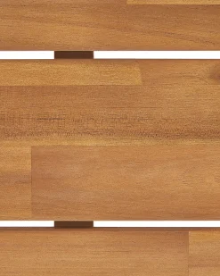 Set di 2 sedie da giardino FORNELLI Legno d'acacia Marrone