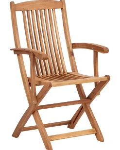Set di 2 sedie da giardino con cuscini MAUI PREMIUM Legno d'acacia Grigio chiaro