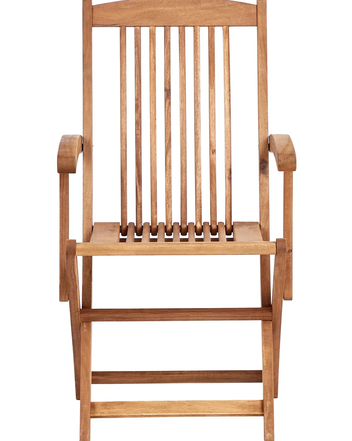 Set di 2 sedie da giardino con cuscini MAUI PREMIUM Legno d'acacia Grigio chiaro