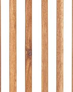 Set di 2 sedie da giardino con cuscini MAUI PREMIUM Legno d'acacia Grigio chiaro