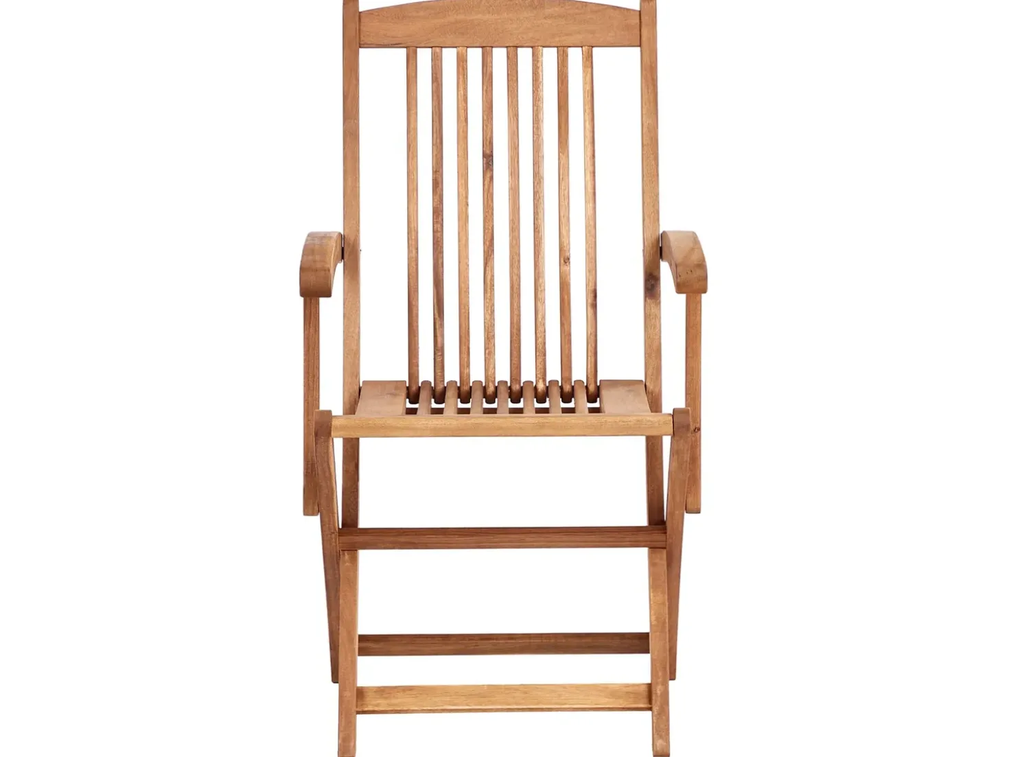 Set di 2 sedie da giardino con cuscini MAUI PREMIUM Legno d'acacia Blu