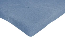Set di 2 sedie da giardino con cuscini MAUI PREMIUM Legno d'acacia Blu