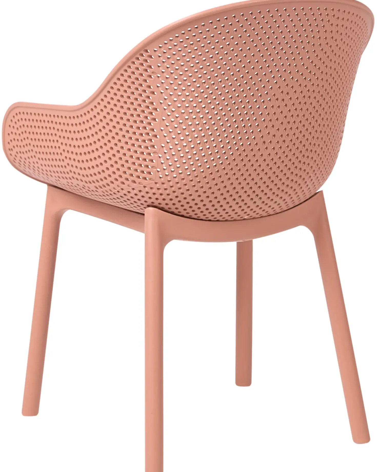 Set di 4 sedie da giardino TIGGIANO Corallo