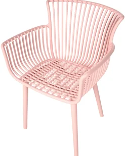 Set di 4 sedie da giardino PESARO Rosa