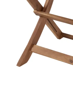 Set di 2 sedie da giardino PARAGGI Legno di acacia certificato Marrone scuro