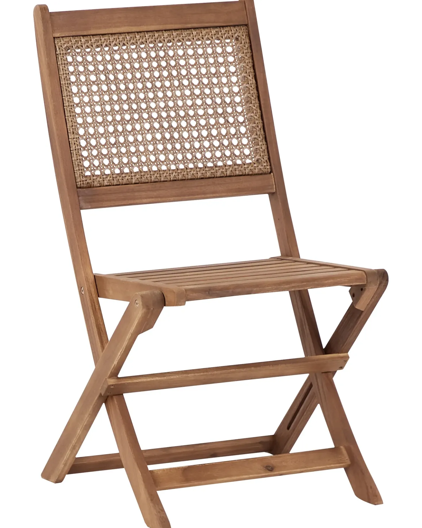 Set di 2 sedie da giardino PARAGGI Legno di acacia certificato Marrone scuro