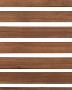 Set di 2 sedie da giardino PARAGGI Legno di acacia certificato Marrone scuro