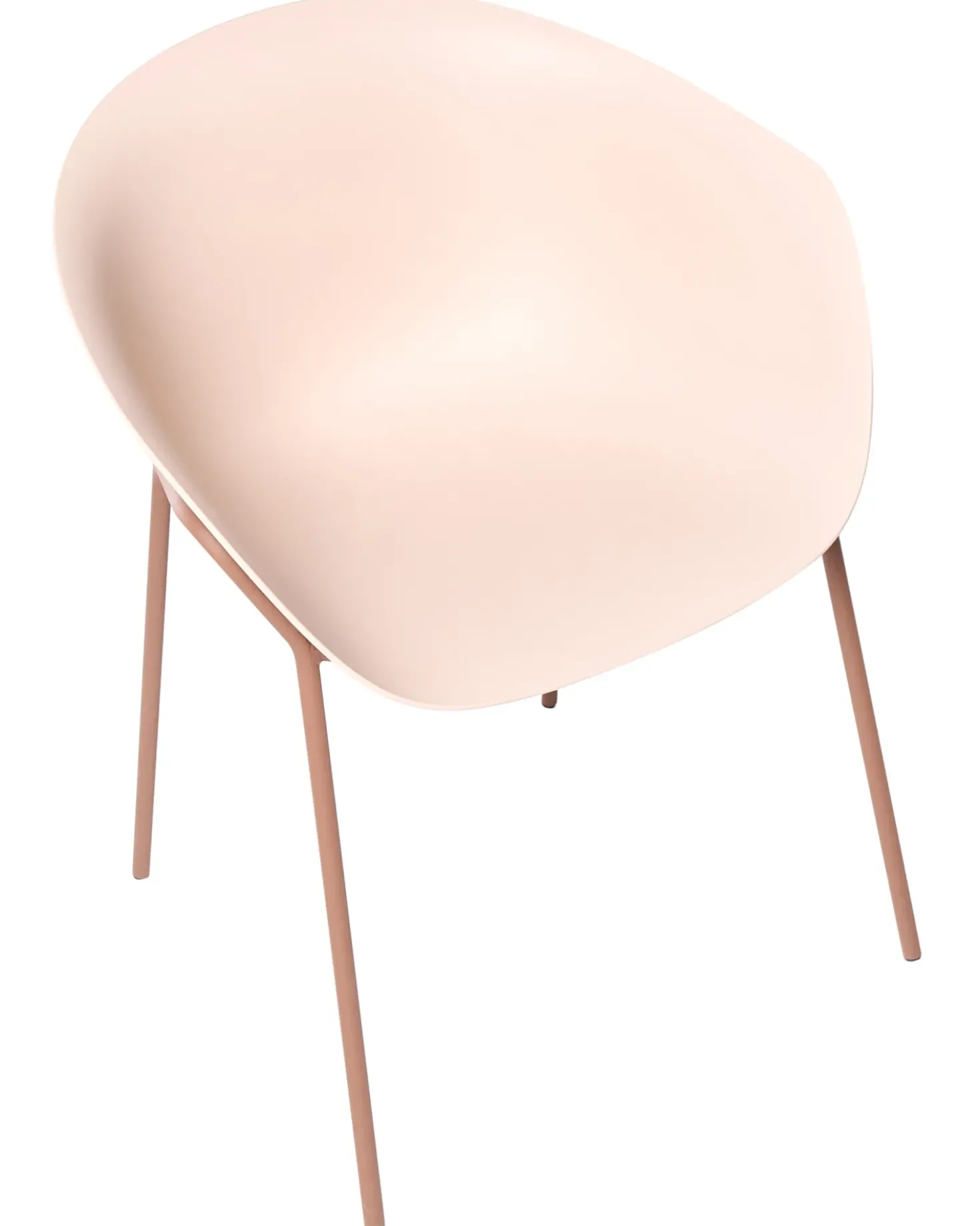 Set di 2 sedie da giardino METEORA Materiale sintetico Beige