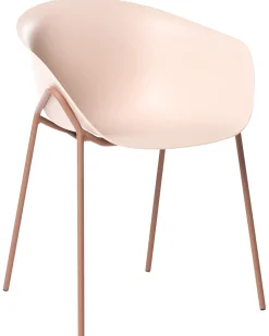 Set di 2 sedie da giardino METEORA Materiale sintetico Beige