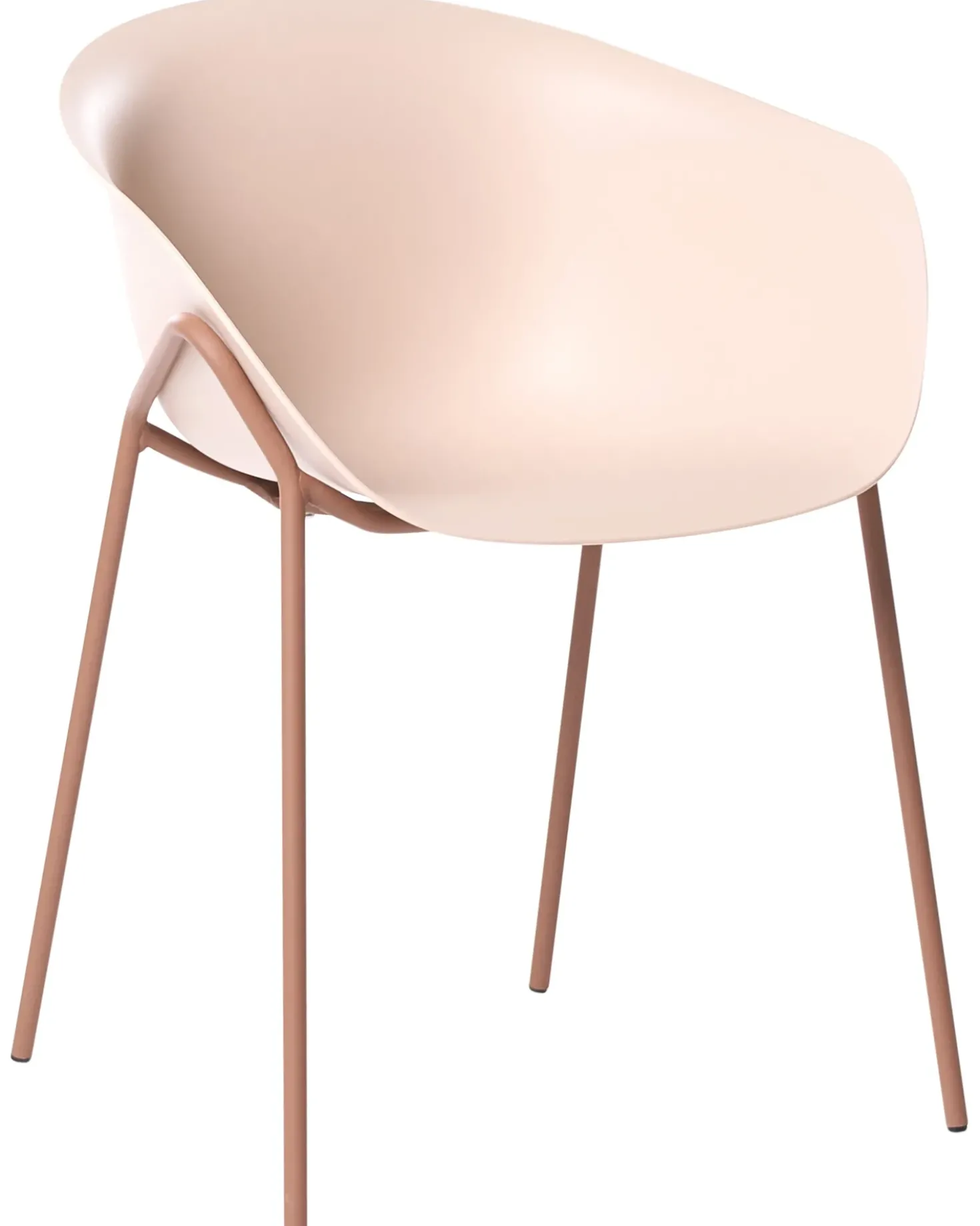 Set di 2 sedie da giardino METEORA Materiale sintetico Beige