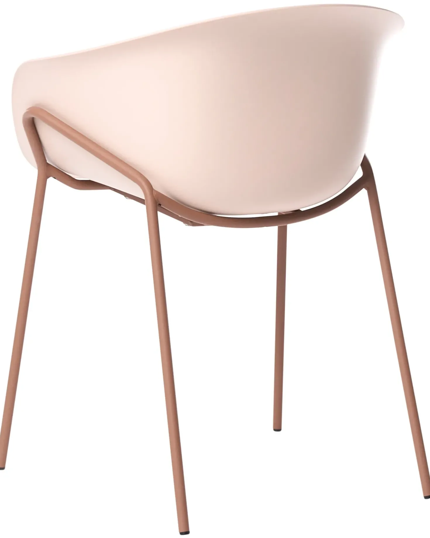 Set di 2 sedie da giardino METEORA Materiale sintetico Beige