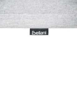 Set di 2 sedie da giardino con cuscini AMANTEA PREMIUM Legno d'acacia Grigio melange