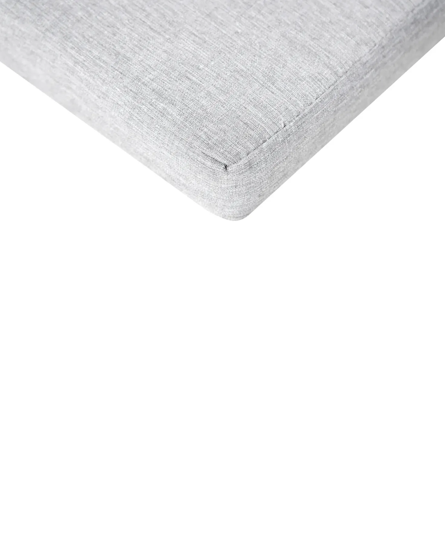 Set di 2 sedie da giardino con cuscini AMANTEA PREMIUM Legno d'acacia Grigio melange