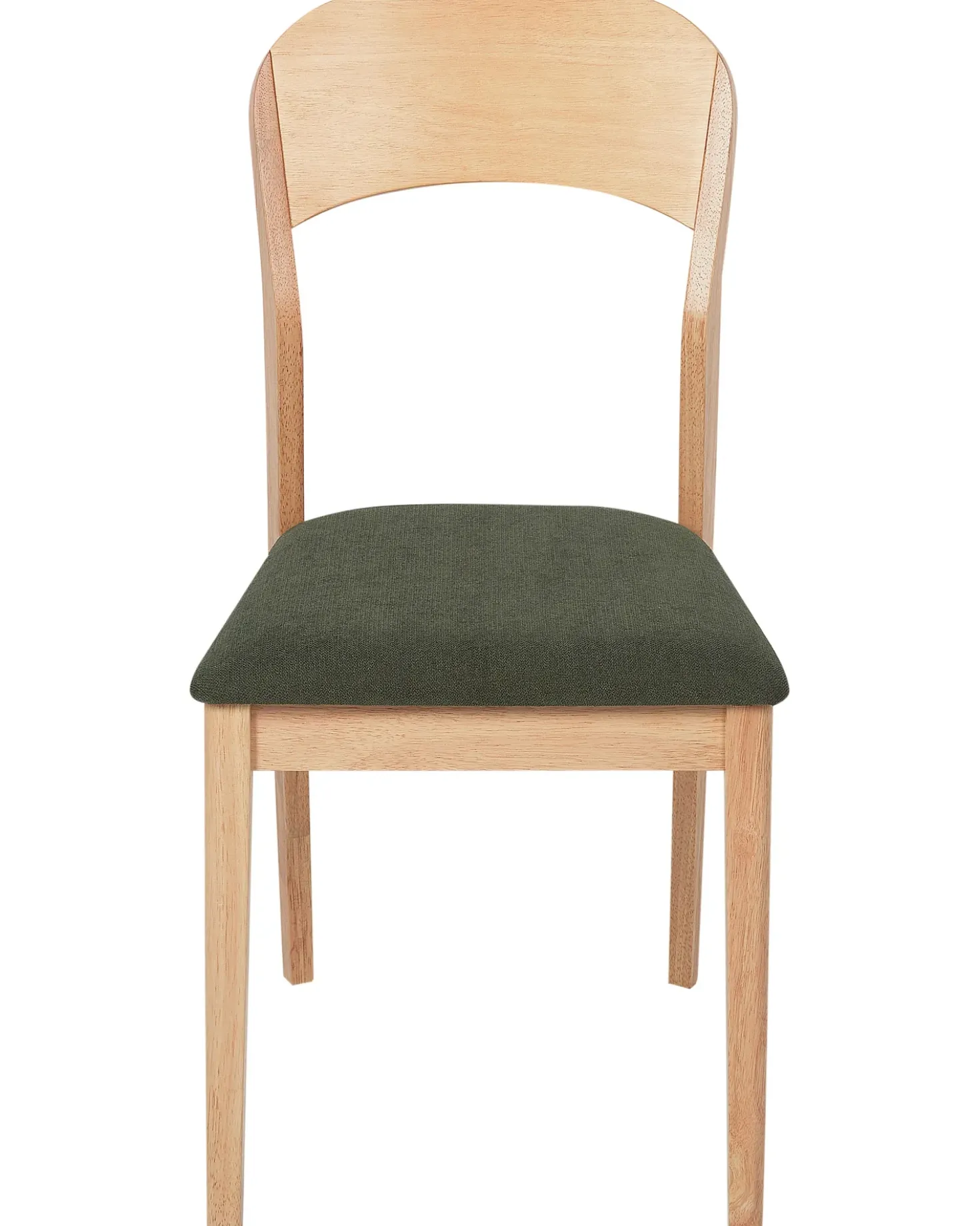 Set di 2 sedie da pranzo ALVIN Legno Marrone chiaro