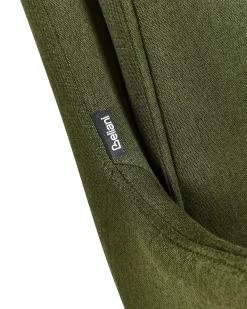 Set di 2 sedie da pranzo AVELAR Tessuto Verde scuro