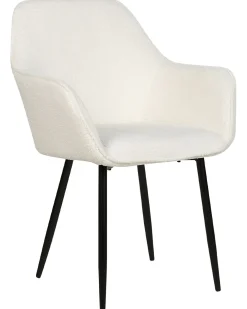 Set di 2 sedie da pranzo ALDEN II Bouclé Bianco