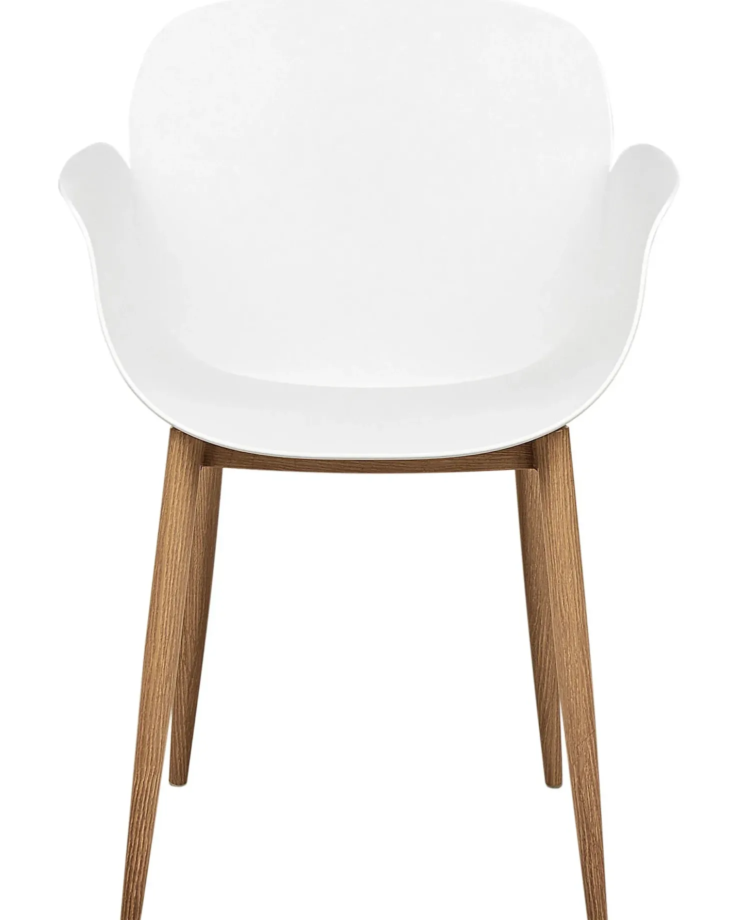 Set di 2 sedie da pranzo ABILENE Bianco