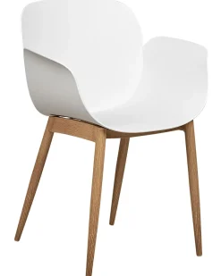 Set di 2 sedie da pranzo ABILENE Bianco