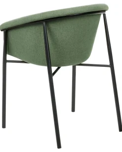 Set di 2 sedie da pranzo AMES Verde scuro